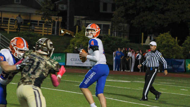 Cadin Olsen Armstrong football vs Highlands Brentaro Yamene